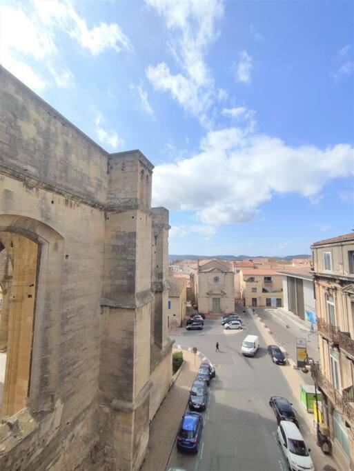 Le St Just : Hypercentre, Vue Imprenable Sur La Cathedrale Apartment Narbonne Luaran gambar
